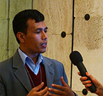 Dev Kumar Sunuwar, presidente dell’Indigenous Media Foundation, Nepal all’Expert Mechanism on the Rights of Indigenous Peoples delle Nazioni Unite di Ginevra