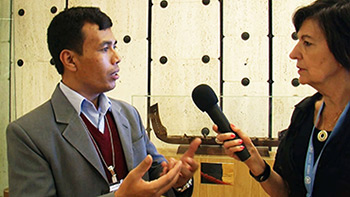 Rosalba Nattero interviewing Dev Kumar Sunuwar