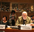 Giancarlo Barbadoro e Rosalba Nattero all’ONU di New York come delegati della Ecospirituality Foundation 