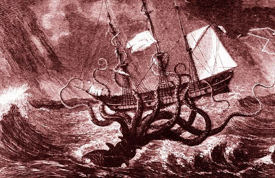 'Kraken', illustrazione dell’anno 1800