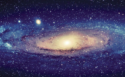 La galassia di Andromeda, fotografata dal telescopio spaziale Hubble (fonte NASA)
