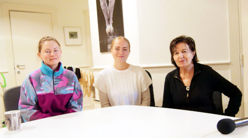 Rosalba Nattero con Maria Lien e Liv Johanne Lindsjorn