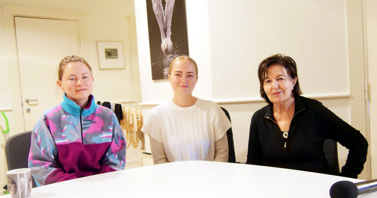 Rosalba Nattero con Maria Lien e Liv Johanne Lindsjorn