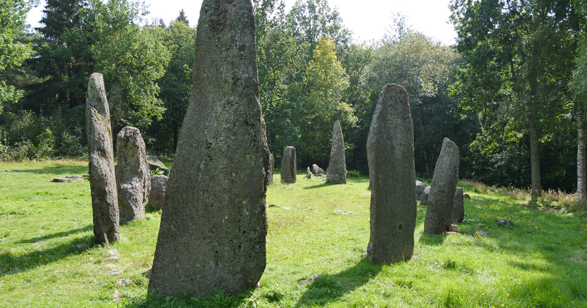  Sito megalitico di Elgesem. Strutturato secondo una nave vikinga