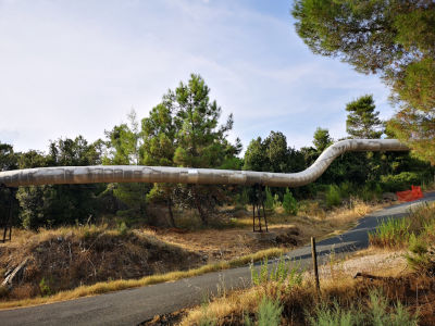 Vapordotto a Larderello