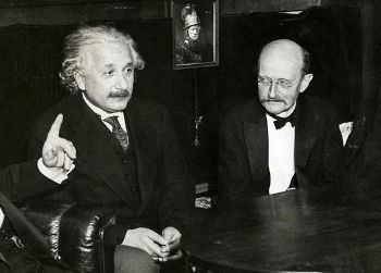 Albert Einstein e Max Planck nel 1931