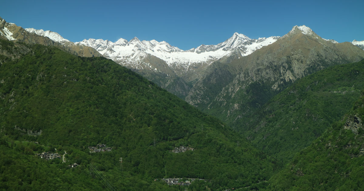 Panoramica sulla Val Soana